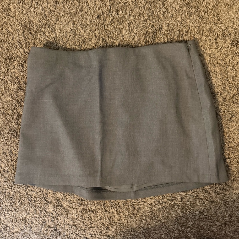 Abercrombie & Fitch Gray Mini Skort
